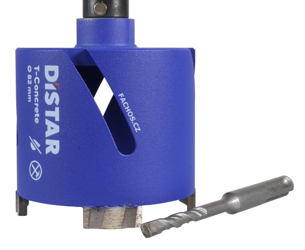 Distar T-Concrete - vlastnosti korunky